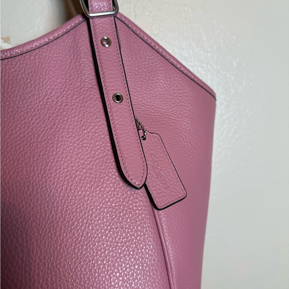 Coach MEADOW SHOULDER BAG in True Pink‎ - Picture 4 of 7